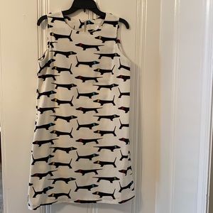 Dog dress. Dachshunds. Summer dress with pockets